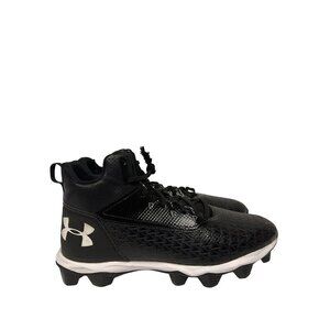 Under Armour Men's Hammer Mid RM Football Cleats Shoes Black 302119002 Size 9.5